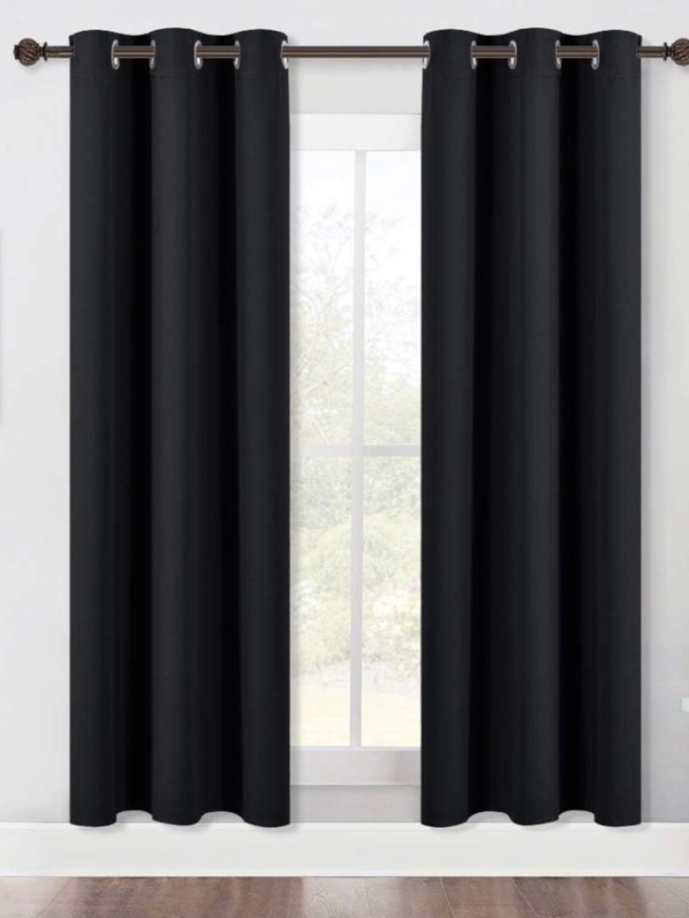 NICETOWN Living Room Blackout Curtain Panels 42 in x 72 in
